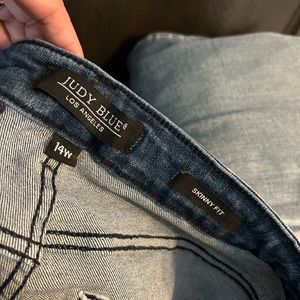 Judy Blue Stonewashed Jeans 14W - No rips or holes